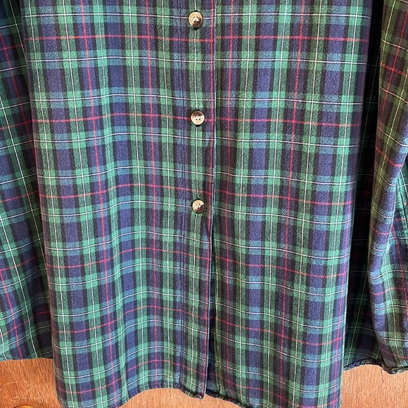 Victoria Jones Woman Winter Christmas Button Up Shirt Sz 26W - Picture 7 of 7